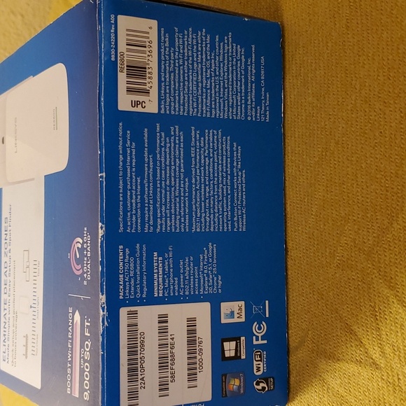 LINKSYS AC1750 wi-fi extender - Picture 2 of 7